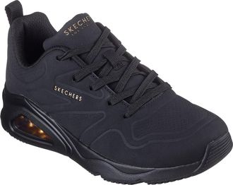 Skechers Tres-air UNO Womens Trainers, black, 9 UK