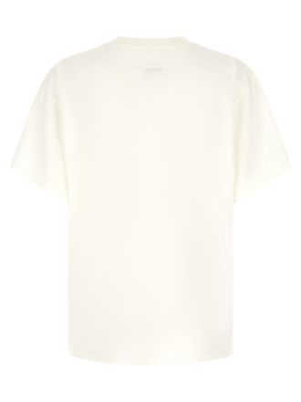 Maison Margiela Logo-Embroidered Cotton T-Shirt - White