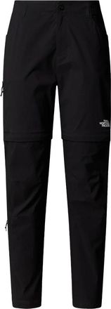 The North Face Exploration Regular Straight Convertible Broeken - Dames - Outdoor broeken - Zwart - 5XL - Nylon - Fitness