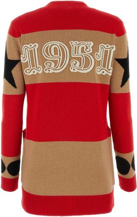 Max Mara Geborduurd Wolmix Valido Cardigan