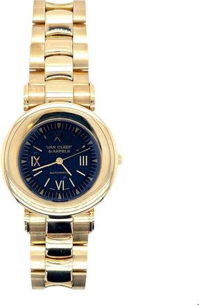 Van Cleef & Arpels Pre-owned Van Cleef & Arpels Roma Automatic Black Dial Unisex Watch 132054