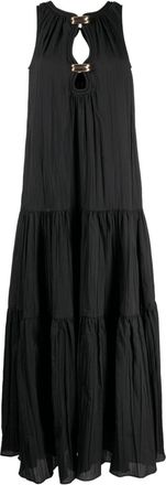 Acler Conara cut-out maxi dress - women - Polyester - 10 - Black