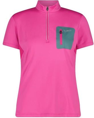 F.lli Campagnolo Breast Pocket T-Shirt Free Bike Velotrikot f&uuml;r Damen | rosa