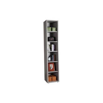 Composad Pratico Libreria 35,7x44xh217 Cm Cemento