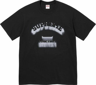 SUPREME Shaow T-Shirt Black Grey SUP-SS24-018