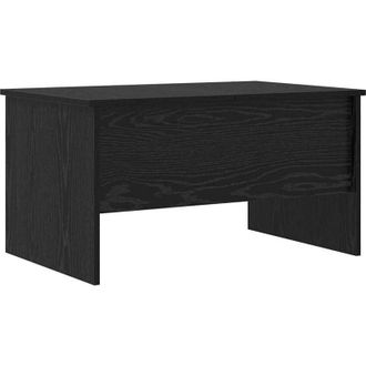 vidaXL Vidaxl - Coffee Table Black oak 80 x 50.5 x 42.5 cm Engineered wood