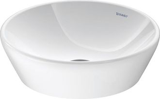Duravit D-Neo opzetwastafel 12.5x40cm zonder kraangat keramiek Wit
