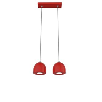 Lumicom Campanella Lampara De Techo Lineal X2 Monocolor Brillo