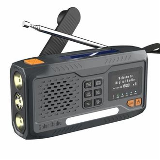 OEM Haut-parleur Radio Dab Ext&eacute;rieur, Batterie Externe, Radio Durgence &Agrave; Manivelle &Agrave; &Eacute;nergie Solaire