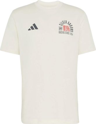 adidas x Mercedes - AMG Petronas Formula 1 Team Silver Arrows 1955 T-Shirt Asia Sizing Off White KS2249