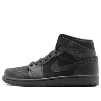 Nike Jordan Air Jordan 1 Mid Triple Black 554724-011