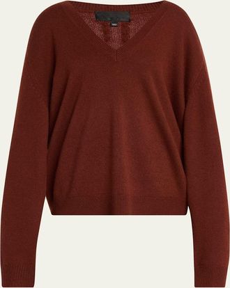Nili Lotan V-Neck Cashmere Sweater