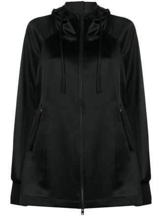 Yohji Yamamoto Gewatteerd jack - Zwart