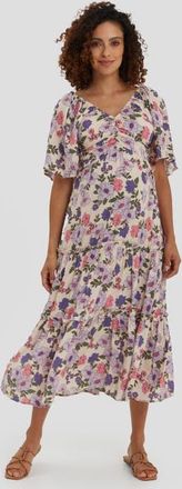 Nom Maternity Gracie Maternity & Nursing Dress in Printed Floral at Nordstrom, Size Medium
