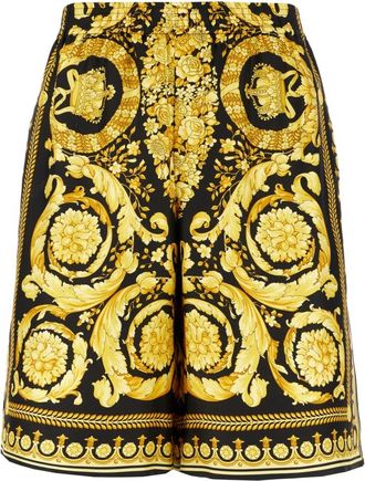 Versace Stijlvolle Bermuda Shorts voor Mannen - Heren - Korte Broeken - Geel - 4XL - Korte Broeken