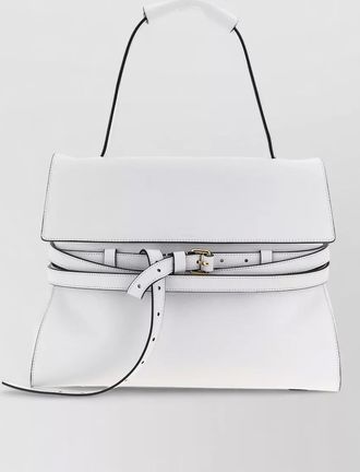 Moschino shoulder bag tie me top handle strap