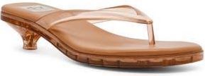 Dolce Vita Cicely Kitten Heel Flip Flop in Toffee at Nordstrom Rack, Size 11