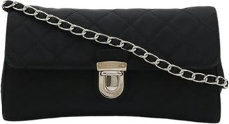 Prada Pre-owned Leren Crossbodytas - Dames - Vintage Schoudertas - Zwart - ONE Size - Leer - Vintage