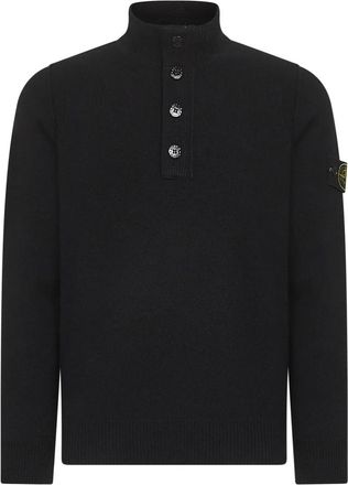 Stone Island Hombre, Jerseys, Negro, Talla: S