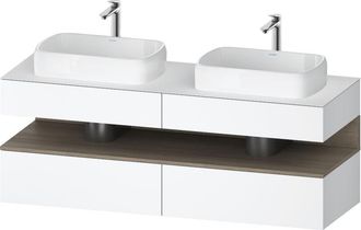 Duravit Qatego Consola Mueble Bajo Lavabo, 2 Extensiones, 2 - Duravit