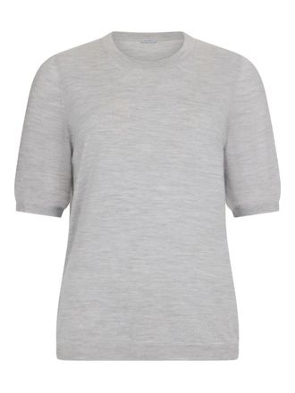 Malo short-sleeve crew-neck top - Grigio