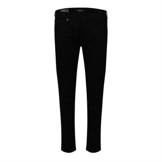 Replay Heren Rechte Jeans (Zwart)