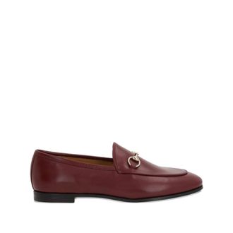 Gucci Loafers, female, Red, Size: 10 1/2 US Flat Shoes