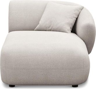 Castlery Auburn Right Chaise Customized, Cream, Spill Resistant, Modular Sofa by Castlery