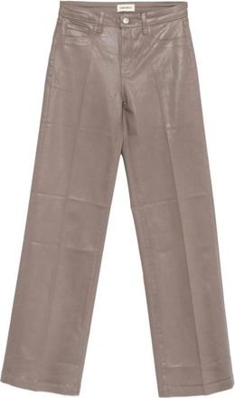 L'agence C&ccedil;ayton Coated Wide-leg Jeans