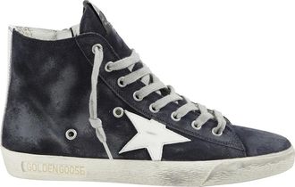 Golden Goose Leren High Top Sneakers met Ster - Dames - Sneakers - Veelkleurig - 39 EU - Leer - Schoenen