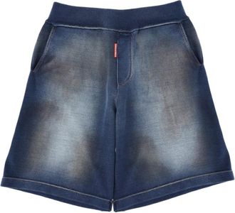 Dsquared2 Blue Distressed Shorts