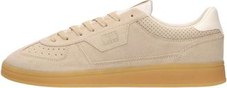 Tommy Hilfiger The Greenwich Edge - Heren - Sneakers - Beige - 41 EU - Leer - Schoenen