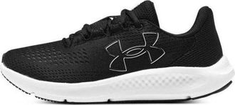 Under Armour (WMNS) Under Armour Charged Pursuit 3 Big Logo - Black White 3026523-001