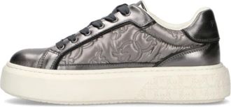 Pinko Pinko, Schoenen, Dames, Grijs, 40 EU, Leer, Sneaker