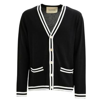 Valentino Cardigan - Heren - Truien - Zwart - Maat: M