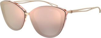 Giorgio Armani AR8123F Asian Fit 57784Z Womens Sunglasses Pink Size 64