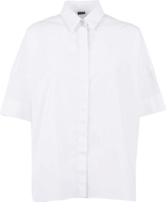Fay Shirts, female, White, Size: XS Camicia M 3/4