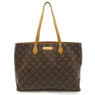 Louis Vuitton Monogram Brown Monogram Shoulder Bag Tote Bag (Pre-Owned)