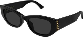 Gucci GG2044SA Asian Fit 001 Womens Sunglasses Size 53