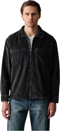 Levi's Sobrecamisa con cremallera y corte cuadrado de pana Ports - Jackets - Hombre - Negro - XL