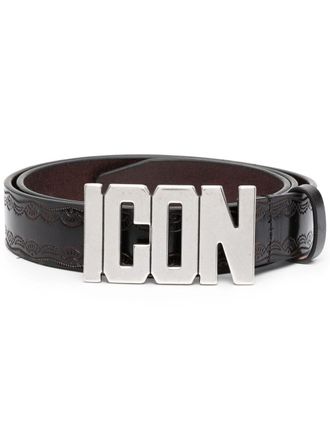 Dsquared2 Cintura con fibbia - Nero