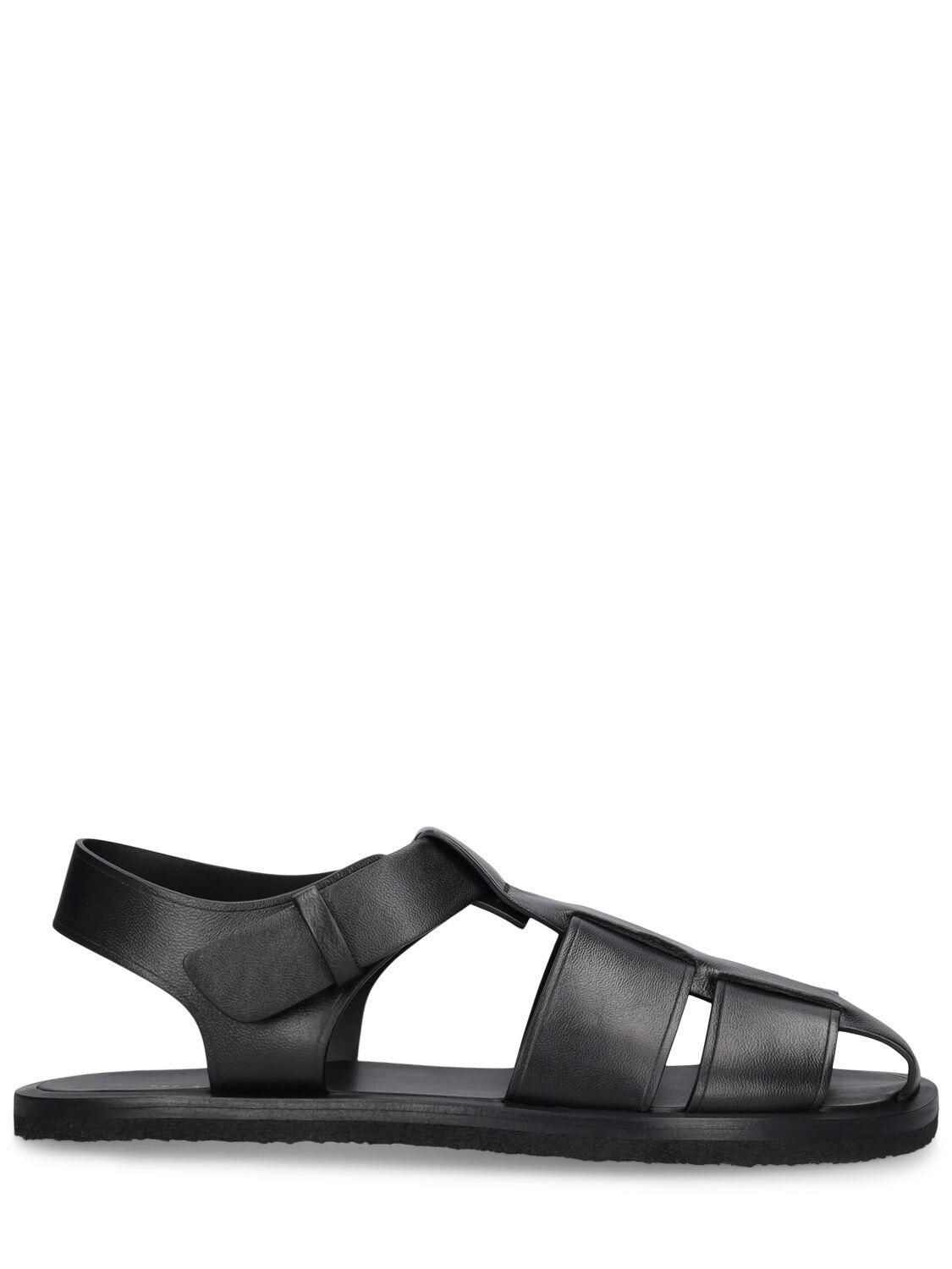 The Row Leather Sandals − Sale: up to −50% | Stylight