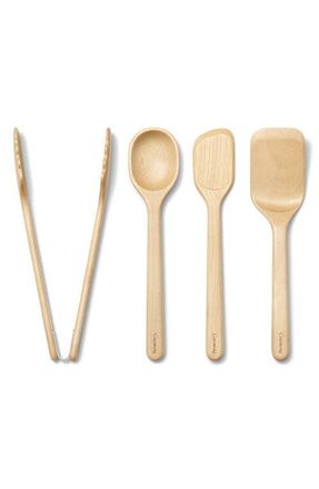 Caraway 4-Piece Birch Kitchen Utensil Set at Nordstrom