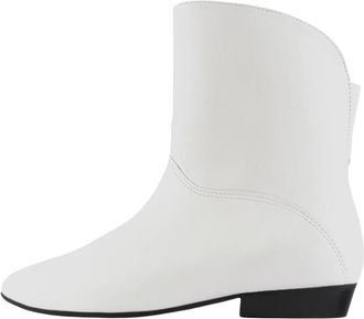 L37 Stijlvolle Shelter Schoenen - Dames - Enkellaarsjes - Wit - 36 EU - Schoenen
