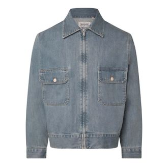 Levi's Mens Levis Made & Crafted Union Trucker Jacket in Blue