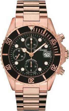 Revue Thommen Diver Chronograph - Heren - Horloges - Roze - ONE Size - Accessoires