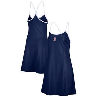 Lusso Womens Lusso Navy Boston Red Sox Nakita Strappy Scoop Neck Dress at Nordstrom, Size X-Large
