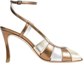 Manolo Blahnik Sandalias de Tac&oacute;n Alto Coludadhi - Shoes - Mujer - Amarillo - 36 EU