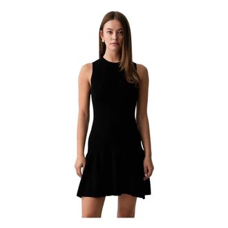 A|X Armani Exchange Dames, Jurken, Zwart, Maat: XS Viscose
