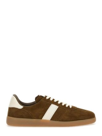 Tom Ford Brown Lace-up Sneakers